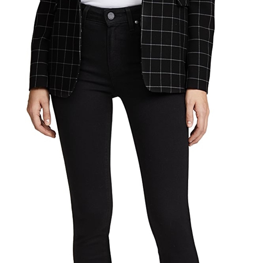 Black Paige Hoxton Ankle Jean